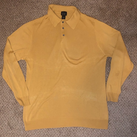 Silk Long sleeve polo